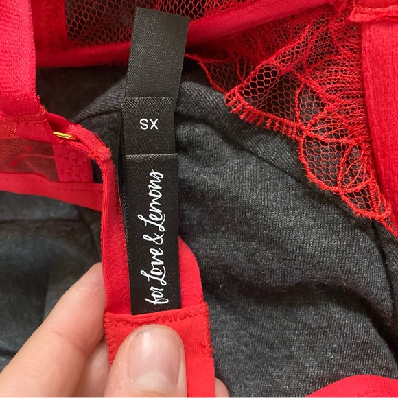 For Love and Lemons Lacey Bra - Picture 4 of 4